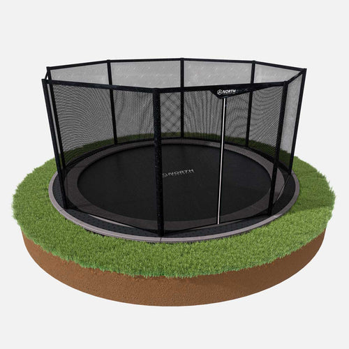 North In Ground Trampoline 14FT Round - Image 5