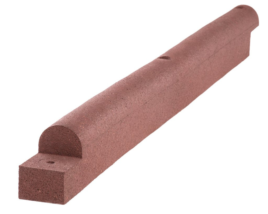 PLAYGROUND SURFACING FLEXIBLE RUBBER PLAYGROUND BORDER - STANDARD 4"x4'x3" - Image 2