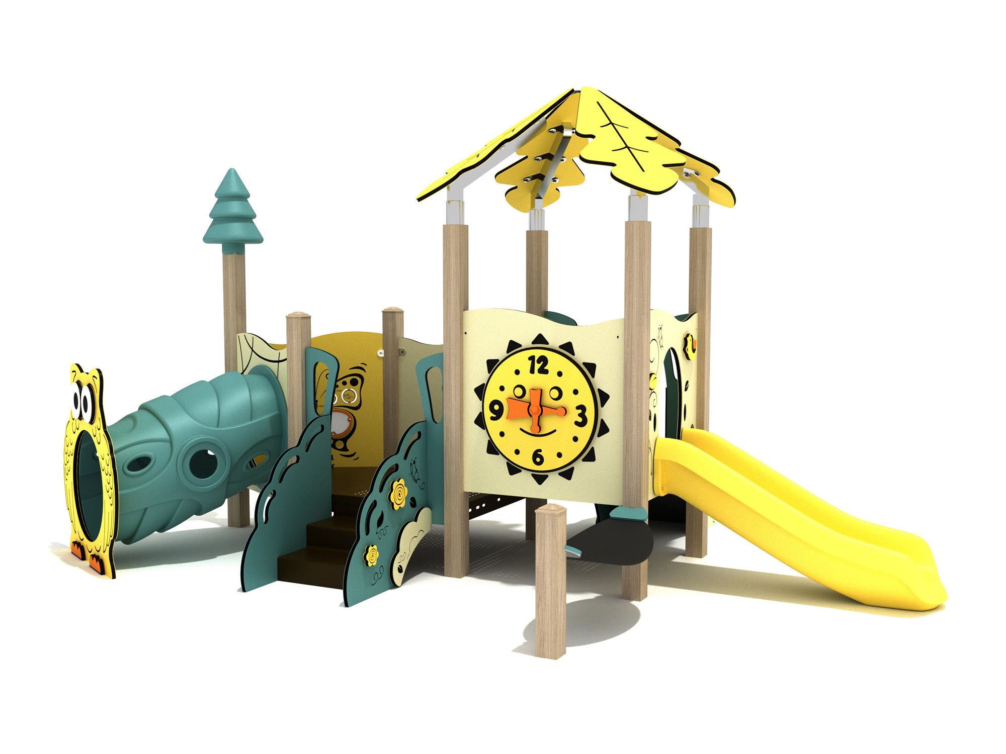 Playground Equipment Hibiscus Canopy Mini Play Structure - Image 5