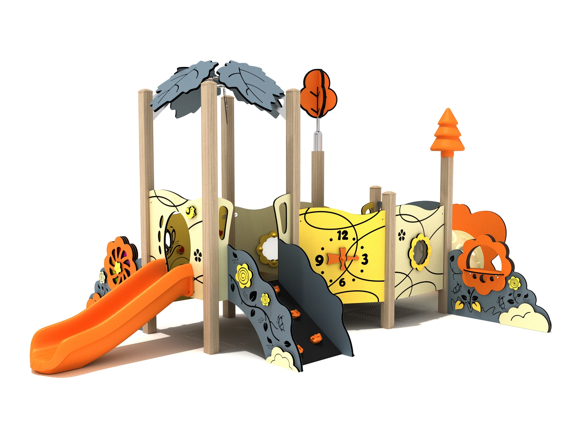 Playground Equipment Peony Canopy Mini Play Structure - Image 5