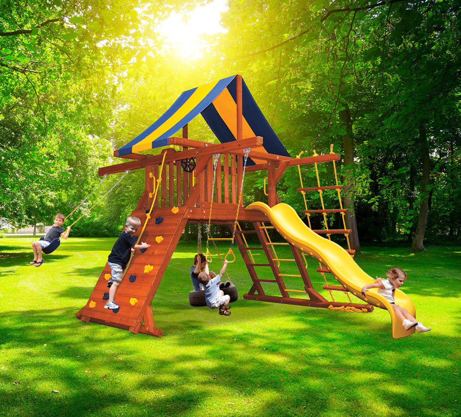 Playground One Original Playcenter Double Swing Arm