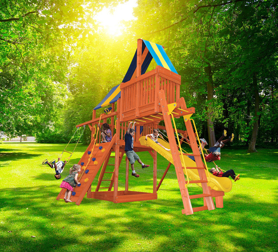 Playground One Turbo Deluxe Fort Combo 4