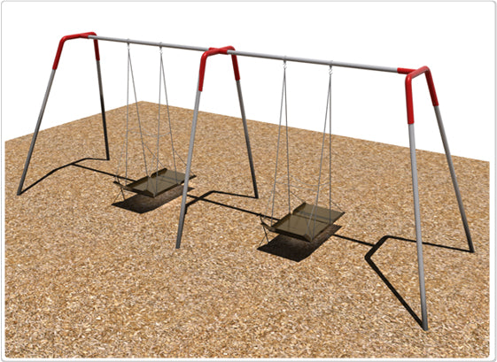 Sports Play 2 Bay ADA Platform Swing