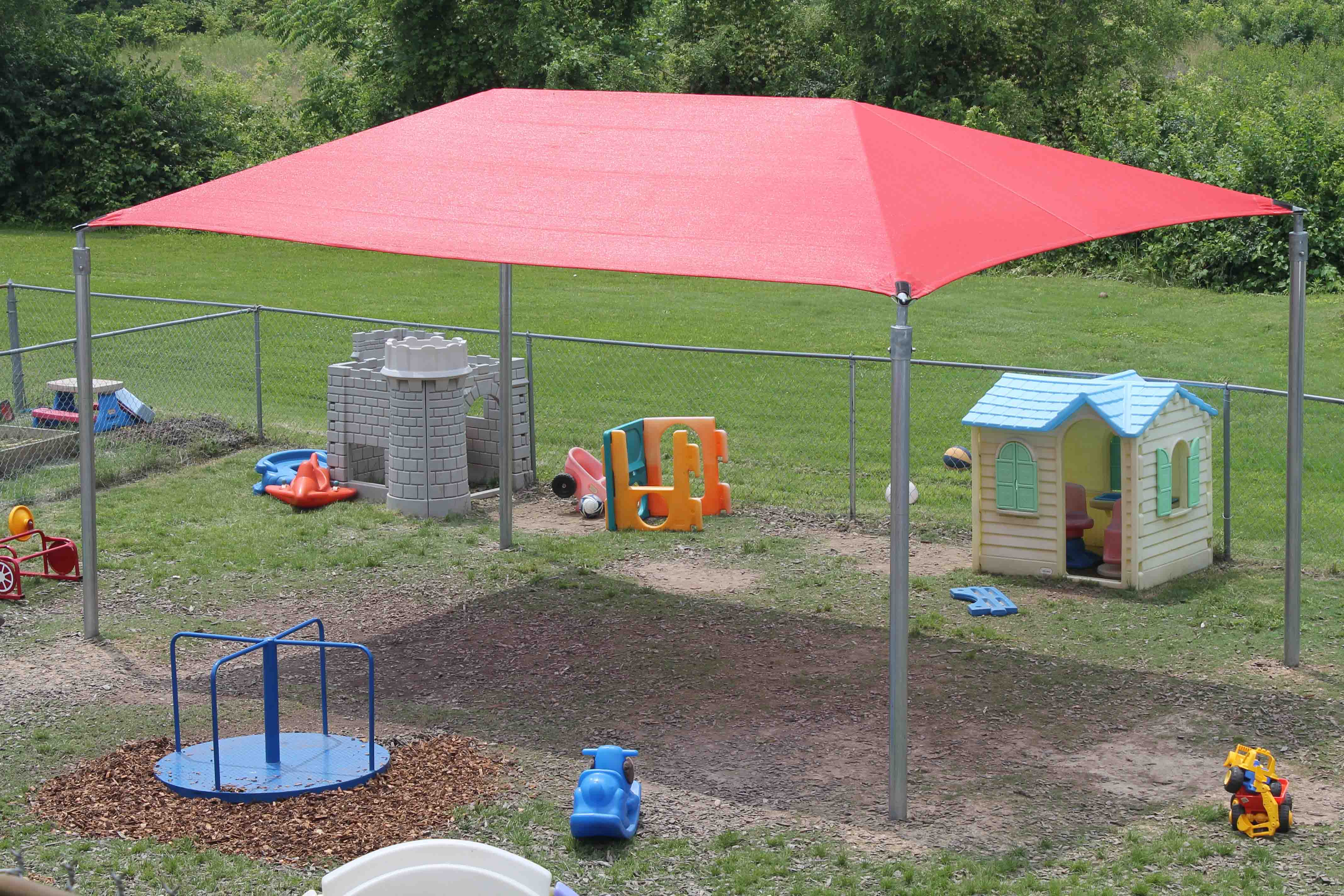 Sports Play Stand Alone Shade Structure - Image 2